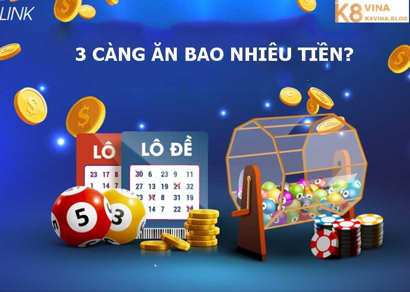 đánh lô 3 càng ăn bao nhiêu